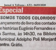 RITA SANTOS E EUGÊNIO FERNANDES LANÇAM O LIVRO SOMOS TODOS COLORIDOS