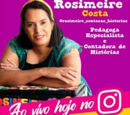 Convidados do nosso projeto online - Hoje você conta daí e Amanhã EU conto daqui (intagram)