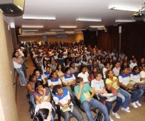 PARTICIPAÇÃO DO COLORIR NA SEMANA DE CIDADANIA E ÉTICA DO SENAI - CIVIT I - ADOLESCENTES APRENDIZ