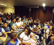 PARTICIPAÇÃO DO COLORIR NA SEMANA DE CIDADANIA E ÉTICA DO SENAI - CIVIT I - ADOLESCENTES APRENDIZ