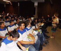 PARTICIPAÇÃO DO COLORIR NA SEMANA DE CIDADANIA E ÉTICA DO SENAI - CIVIT I - ADOLESCENTES APRENDIZ