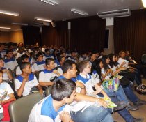 PARTICIPAÇÃO DO COLORIR NA SEMANA DE CIDADANIA E ÉTICA DO SENAI - CIVIT I - ADOLESCENTES APRENDIZ