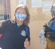 ENTREGA DOS KIT NTV - ESCOLA ANTÔNIO VIEIRA DE REZENDE - CENTRAL CARAPINA - SERRA/ES.