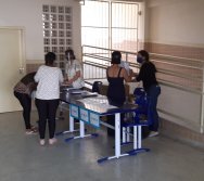 ENTREGA DOS KIT NTV - ESCOLA ANTÔNIO VIEIRA DE REZENDE - CENTRAL CARAPINA - SERRA/ES.