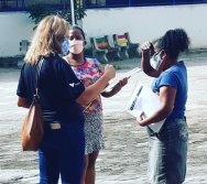 ENTREGA DOS KIT NTV - ESCOLA ANTÔNIO VIEIRA DE REZENDE - CENTRAL CARAPINA - SERRA/ES.