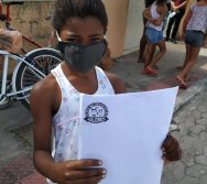 ENTREGA DOS KIT NTV - ESCOLA ANTÔNIO VIEIRA DE REZENDE - CENTRAL CARAPINA - SERRA/ES.