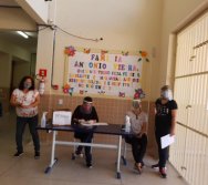 ENTREGA DOS KIT NTV - ESCOLA ANTÔNIO VIEIRA DE REZENDE - CENTRAL CARAPINA - SERRA/ES.