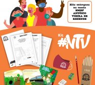 ENTREGA DOS KITS NTV NA ESCOLA  ANTÔNIO VIEIRA DE REZENDE - CENTRAL CARAPINA/SERRA