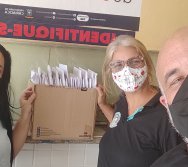 NTV - CONFECÇÃO DOS KITS NTV DOS PRIMEIROS ANOS E ENTREGA DO KIT NA ESCOLA JOSÉ ZACCHI.