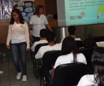 PALESTRA INTERATIVA NO SENAC - VILA VELHA COM ADOLESCENTES APRENDIZES - VESPERTINO