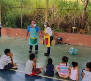 PROGRAMA ATITUDE AMBIENTAL VALE - OFICINA AMBIENTAL NAS COMUNIDADES - BAIXADA DO PIMENTA /NOVA ERA-MG