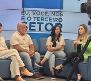 COLORIR CRIANDO VALORES PARTICIPA DO PROGRAMA EU, VOCÊ, NÓS E O TERCEIRO SETOR NA TV VITÓRIA ES