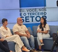 COLORIR CRIANDO VALORES PARTICIPA DO PROGRAMA EU, VOCÊ, NÓS E O TERCEIRO SETOR NA TV VITÓRIA ES