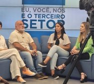 COLORIR CRIANDO VALORES PARTICIPA DO PROGRAMA EU, VOCÊ, NÓS E O TERCEIRO SETOR NA TV VITÓRIA ES
