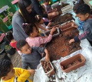 PROJETO COLORIR SUSTENTÁVEL EM AÇÃO NO CMEI VERA CALMON - ANO MANUTENÇÃO