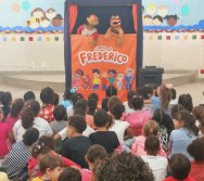 PROJETO COLORIR SUSTENTÁVEL - SHOW COM TURMA DO FREDERICO - ETAPA PEQUENOS COLETORES