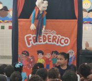 PROJETO COLORIR SUSTENTÁVEL - SHOW COM TURMA DO FREDERICO - ETAPA PEQUENOS COLETORES