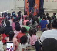 PROJETO COLORIR SUSTENTÁVEL - SHOW COM TURMA DO FREDERICO - ETAPA PEQUENOS COLETORES