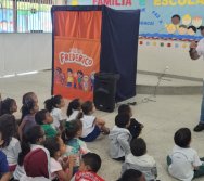 PROJETO COLORIR SUSTENTÁVEL - SHOW COM TURMA DO FREDERICO - ETAPA PEQUENOS COLETORES