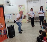 PROJETO COLORIR SUSTENTÁVEL - SHOW COM TURMA DO FREDERICO - ETAPA PEQUENOS COLETORES