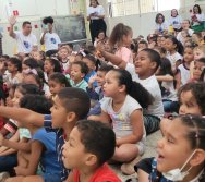 PROJETO COLORIR SUSTENTÁVEL - SHOW COM TURMA DO FREDERICO - ETAPA PEQUENOS COLETORES