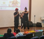 WORKSHOP LUDIMÚSICA COM MARCELO SERRALVA - COLORIR TROUXE ATRAVÉS DE UMA PARCERIA COM A VALE PROGRAMA ATITUDE AMBIENTAL