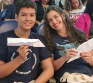 WORKSHOP LUDIMÚSICA COM MARCELO SERRALVA - COLORIR TROUXE ATRAVÉS DE UMA PARCERIA COM A VALE PROGRAMA ATITUDE AMBIENTAL