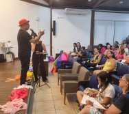 WORKSHOP LUDIMÚSICA COM MARCELO SERRALVA - COLORIR TROUXE ATRAVÉS DE UMA PARCERIA COM A VALE PROGRAMA ATITUDE AMBIENTAL