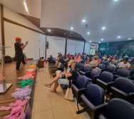 WORKSHOP LUDIMÚSICA COM MARCELO SERRALVA - COLORIR TROUXE ATRAVÉS DE UMA PARCERIA COM A VALE PROGRAMA ATITUDE AMBIENTAL