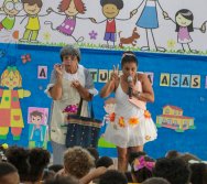 MAIS DE 400 CRIANÇAS FORAM CONTEMPLADAS COM LIVROS DOS CLÁSSICOS DA LITERATURA