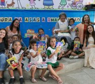 MAIS DE 400 CRIANÇAS FORAM CONTEMPLADAS COM LIVROS DOS CLÁSSICOS DA LITERATURA