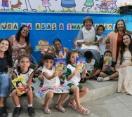 MAIS DE 400 CRIANÇAS FORAM CONTEMPLADAS COM LIVROS DOS CLÁSSICOS DA LITERATURA