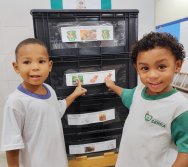 PROJETO COLORIR SUSTENTÁVEL - AS TURMAS VÃO ALIMENTAR AS MINHOCAS