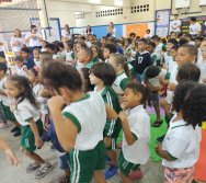 PROJETO COLORIR SUSTENTÁVEL - START COM SHOW DE BONECOS - ETAPA COMPOSTEIRA - PRESENÇA VIP DO  TIO DIU - CMEI SILVESTRE