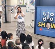 PROJETO COLORIR SUSTENTÁVEL - START COM SHOW DE BONECOS - ETAPA COMPOSTEIRA - PRESENÇA VIP DO  TIO DIU - CMEI SILVESTRE