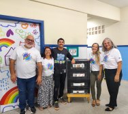 PROJETO COLORIR SUSTENTÁVEL - START COM SHOW DE BONECOS - ETAPA COMPOSTEIRA - PRESENÇA VIP DO  TIO DIU - CMEI SILVESTRE