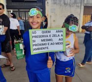 PAA - PASSEATA AMBIENTAL NA COMUNIDADE DE NAQUE - ESCOLA PEDRO FERNANDES
