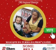 MASCOTE PROJETO COLORIR SUSTENTÁVEL PREMIADO - PARCERIA COM A EMPRESA ELKEM