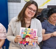 PROJETO APOIE - SEDU/CARIACICA - ES - COLORIR TRABALHANDO AS DIFERENÇAS COM PSICÓLOGOS E ASSISTENTES SOCIAIS