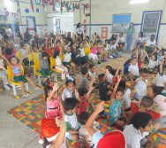 CHEGADA DE PAPAI NOEL - CMEI REGIONAL SILVESTRE