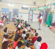 CHEGADA DE PAPAI NOEL - CMEI REGIONAL SILVESTRE