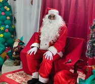 CHEGADA DE PAPAI NOEL - CMEI REGIONAL SILVESTRE