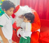 CHEGADA DE PAPAI NOEL - CMEI REGIONAL SILVESTRE