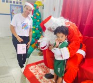 CHEGADA DE PAPAI NOEL - CMEI REGIONAL SILVESTRE