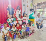 CHEGADA DE PAPAI NOEL - CMEI REGIONAL SILVESTRE