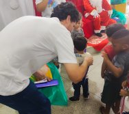 CHEGADA DE PAPAI NOEL - CMEI REGIONAL SILVESTRE