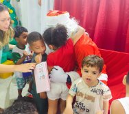 CHEGADA DE PAPAI NOEL - CMEI REGIONAL SILVESTRE