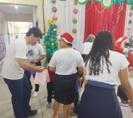 CHEGADA DE PAPAI NOEL - CMEI REGIONAL SILVESTRE