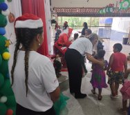 CHEGADA DE PAPAI NOEL - CMEI REGIONAL SILVESTRE
