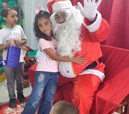 CHEGADA DE PAPAI NOEL - CMEI REGIONAL SILVESTRE